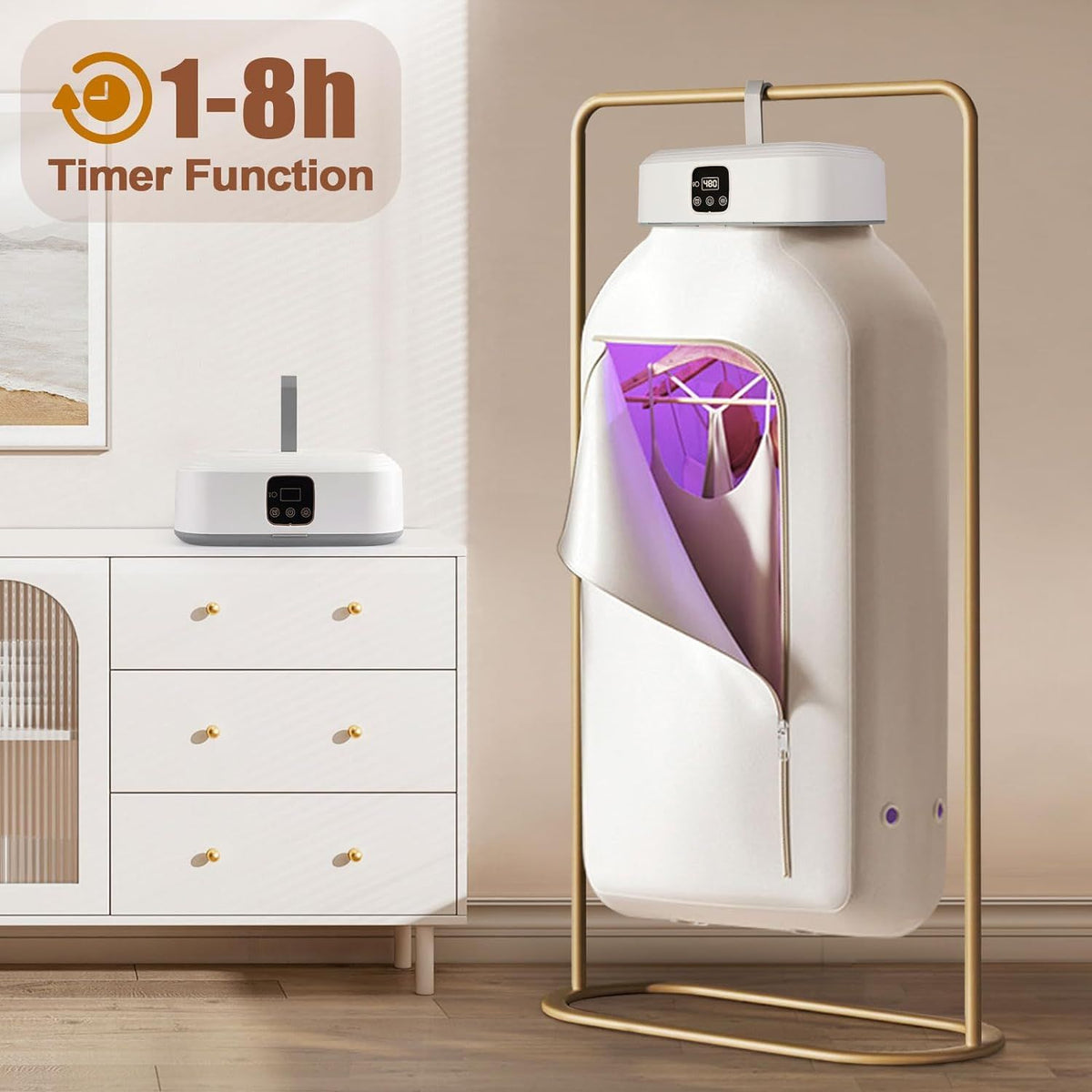Sèche-linge électrique pliable