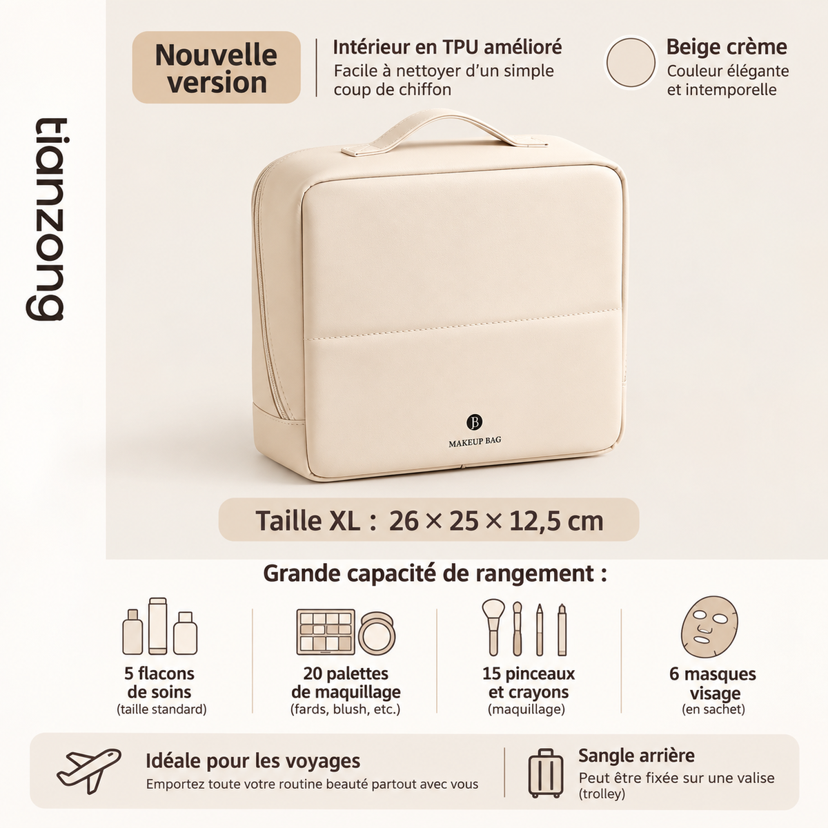 Organisateur Maquillage & Beauté