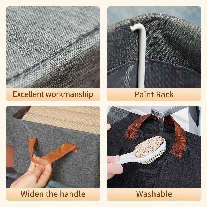 Panier de Rangement en Tissu – Pratique et Élégant