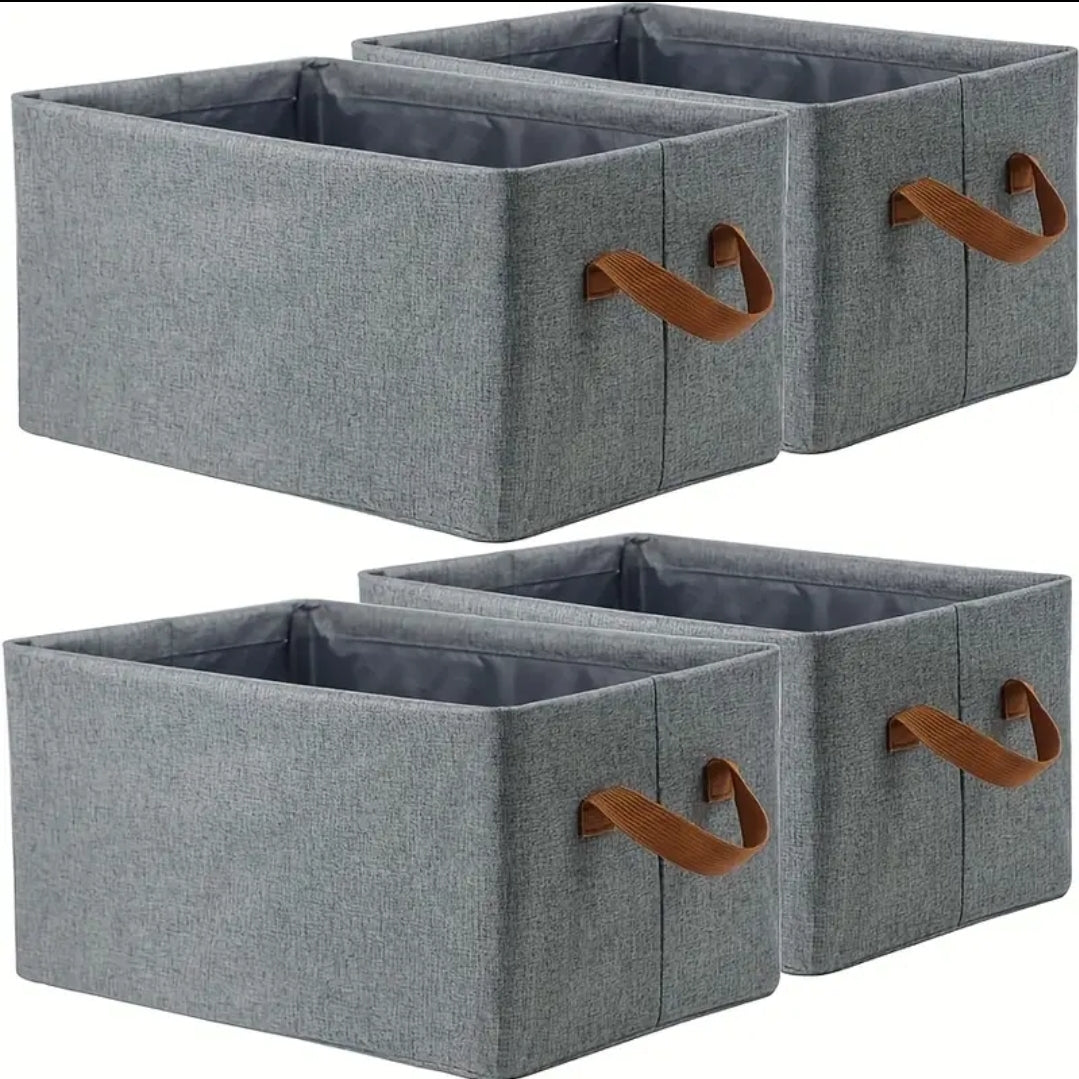 Panier de Rangement en Tissu – Pratique et Élégant