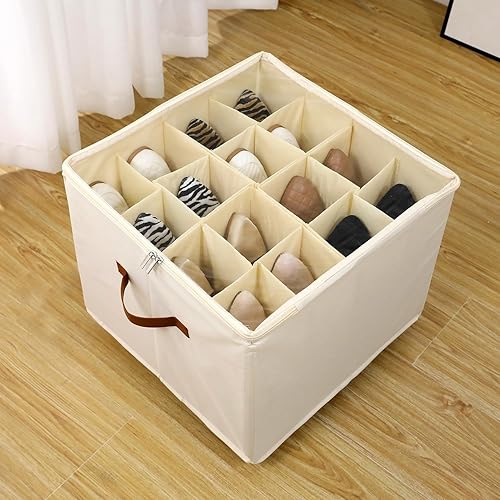 Boite Rangement Chaussure Convient pour 16 Paires