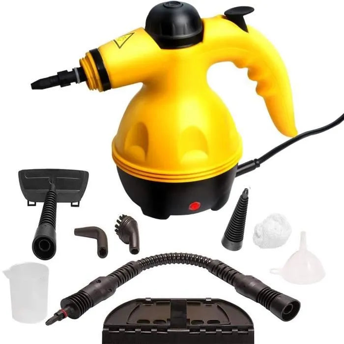 Nettoyeur Vapeur Portable Polyvalent avec 9 Accessoires